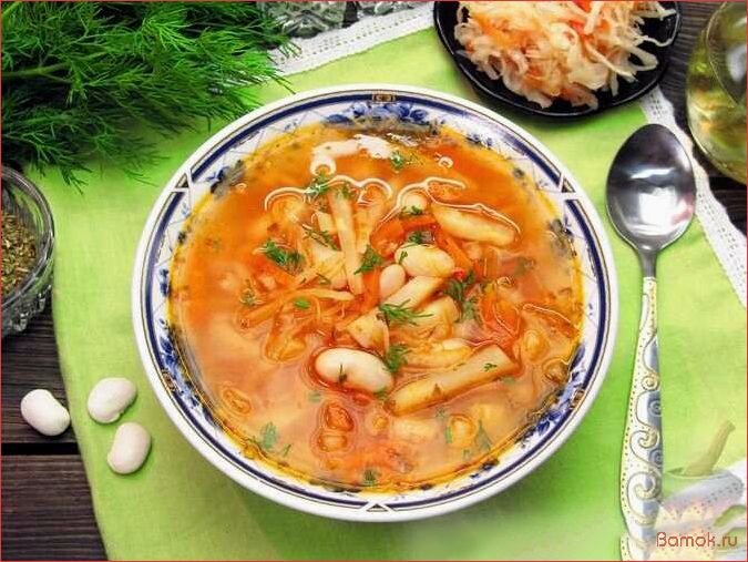 (квашеной, капустой, курицей, рецепт, вкусного) Суп с квашеной капустой и курицей — рецепт вкусного и питательного блюда для всей семьи