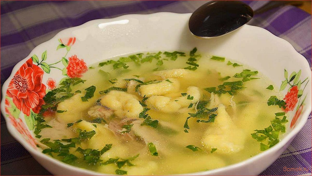 (приготовить, вкусные, нежные, галушки, супа) Как приготовить вкусные и нежные галушки для супа в домашних условиях