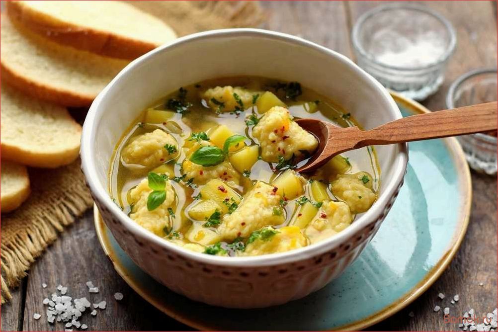 (приготовить, вкусные, нежные, галушки, супа) Как приготовить вкусные и нежные галушки для супа в домашних условиях