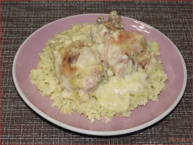 Курица в сырном соусе 
