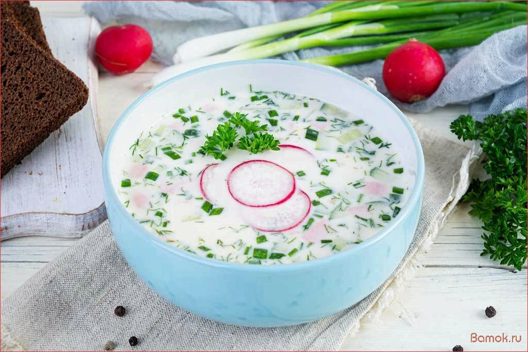 Рецепт приготовления освежающей и полезной окрошки на айране