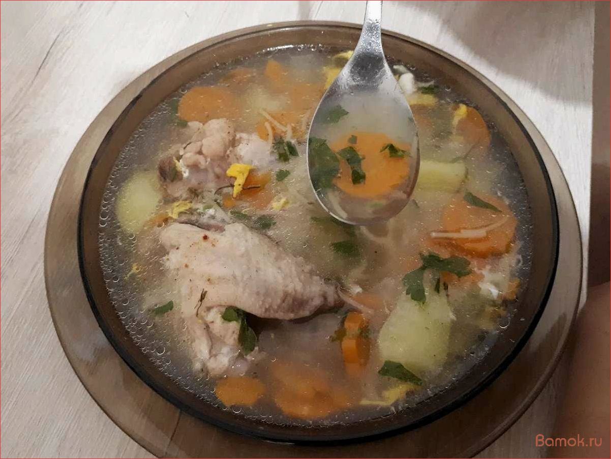 (вкусный, питательный, сочных, куриных, крылышек) Вкусный и питательный суп из сочных куриных крылышек — рецепты приготовления и секреты идеального бульона