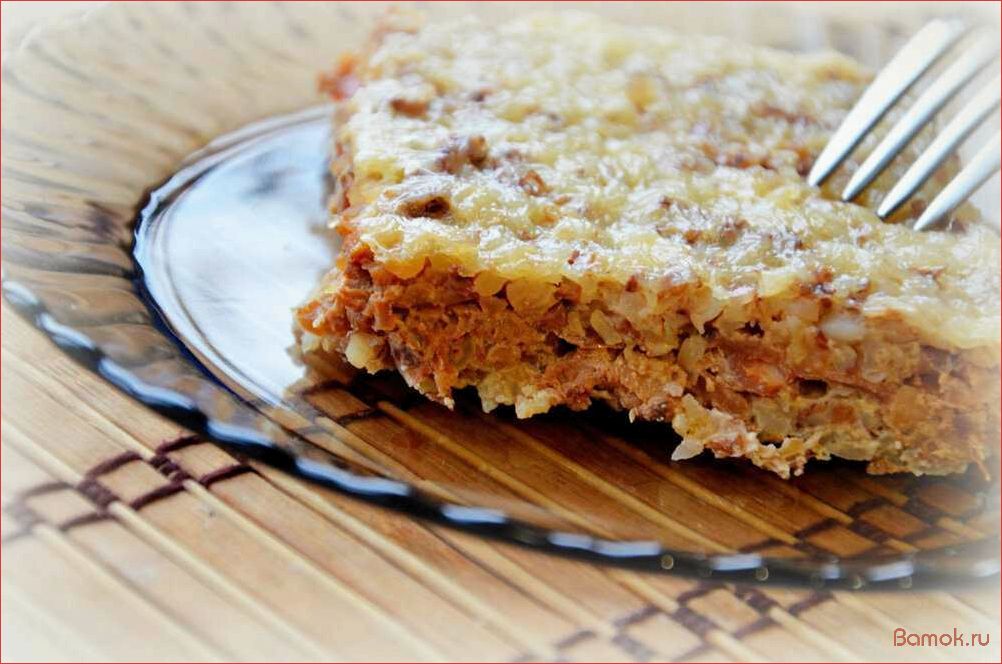 (простой, рецепт, приготовить, вкусную, запеканку) Простой рецепт — как приготовить вкусную запеканку из готовой гречневой каши для всей семьи
