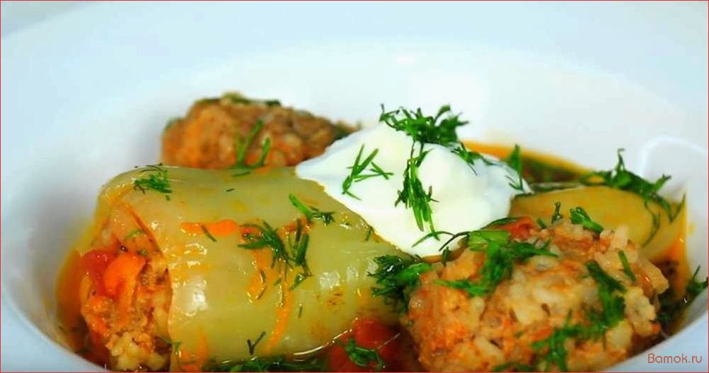 (вкуснейший, рецепт, фаршированного, перца, сочным) Вкуснейший рецепт фаршированного перца с сочным фаршем и ароматным рисом