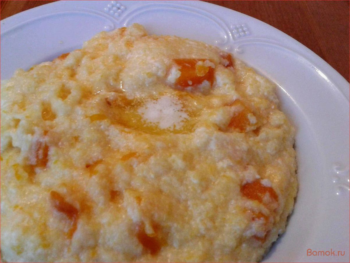 (кукурузная, каша, тыквой, мультиварке, простой) Кукурузная каша с тыквой в мультиварке — простой и вкусный рецепт для всей семьи