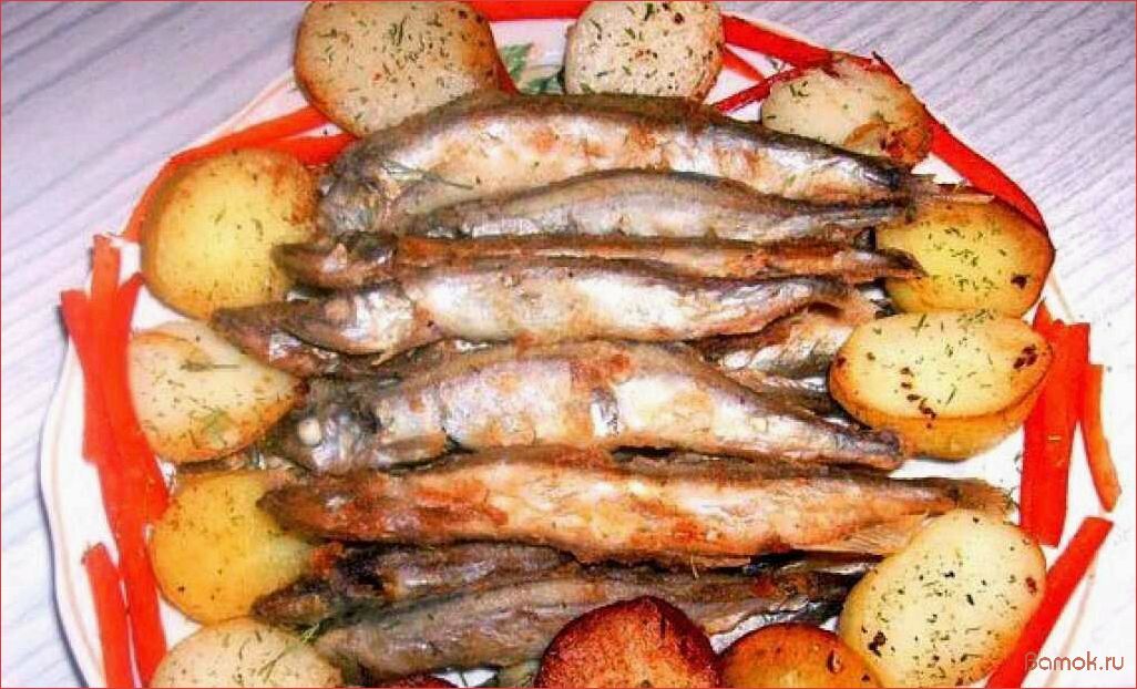 (рецепт, приготовления, сочной, ароматной, мойвы) Рецепт приготовления сочной и ароматной мойвы с картошкой в духовке