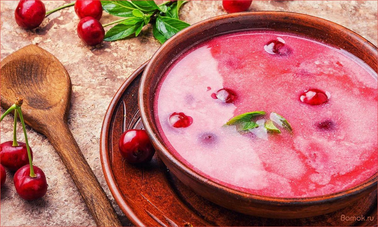 (приготовление, вкусного, освежающего, сладкого, холодника) Приготовление вкусного и освежающего сладкого холодника с использованием сезонных фруктов и ягод