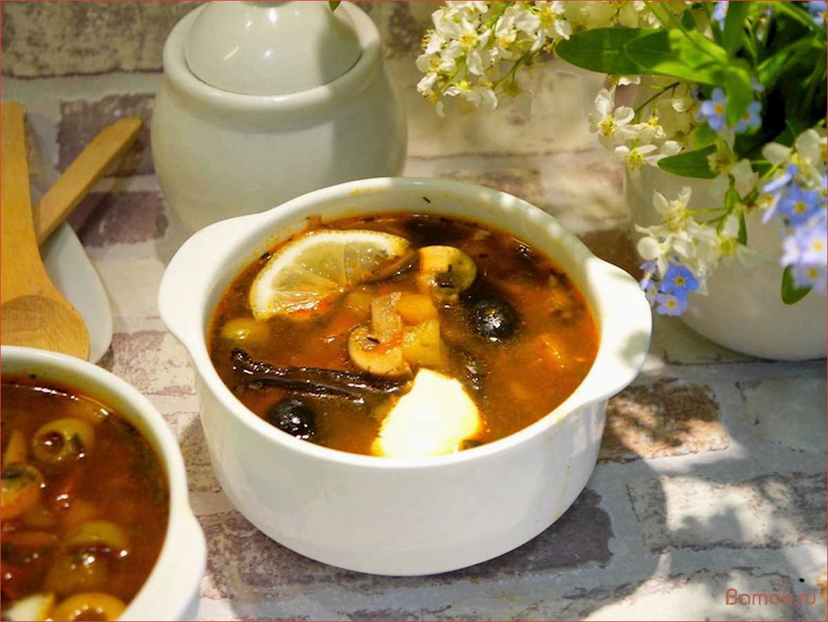 (грибная, солянка, картошкой, вкусный) Грибная солянка с картошкой — самый вкусный рецепт и секреты приготовления
