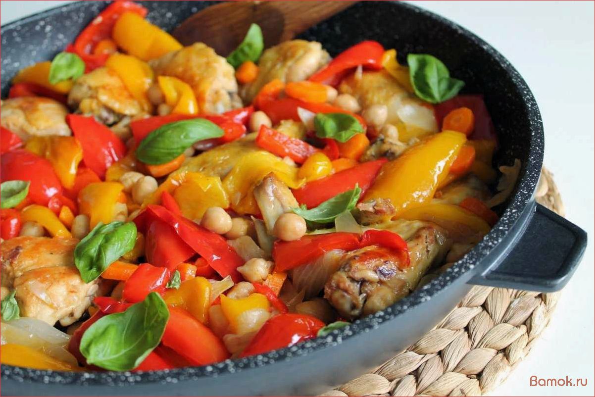Как приготовить курицу с овощами — простой и быстрый рецепт для занятых хозяек