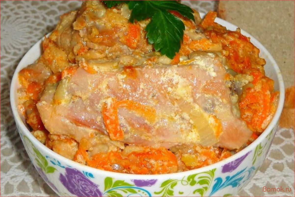 Рецепт приготовления сочной курочки под морковью в мультиварке