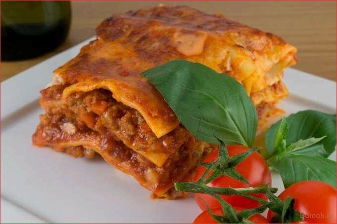 (лазанья, мультиварке, рецепт, приготовления, вкусного) Лазанья в мультиварке — рецепт приготовления вкусного и сытного блюда в домашних условиях