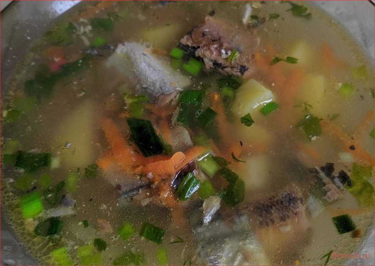 Вкусный и полезный рецепт рыбного супа из консервов  