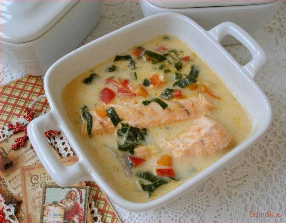 Сырный суп с лососем и рисом — рецепт вкусного и питательного блюда с морепродуктами