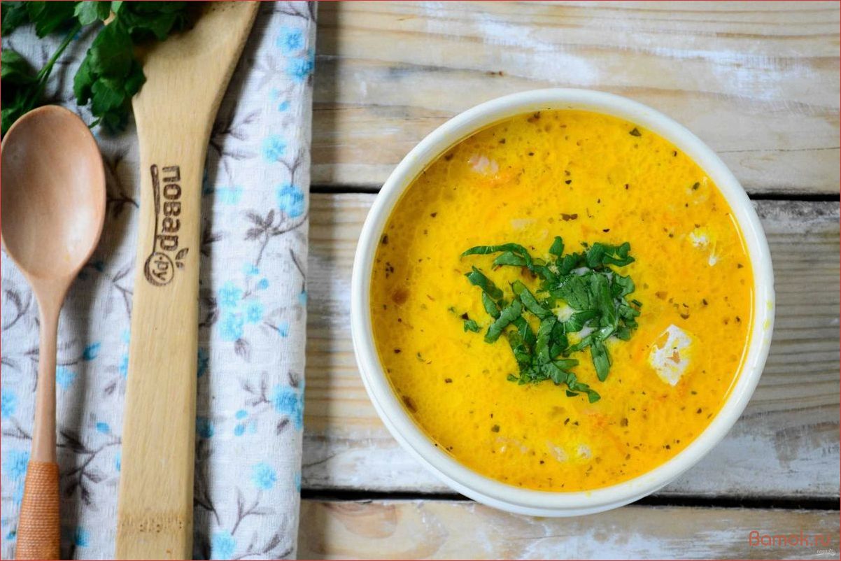 Сырный суп с лососем и рисом — рецепт вкусного и питательного блюда с морепродуктами