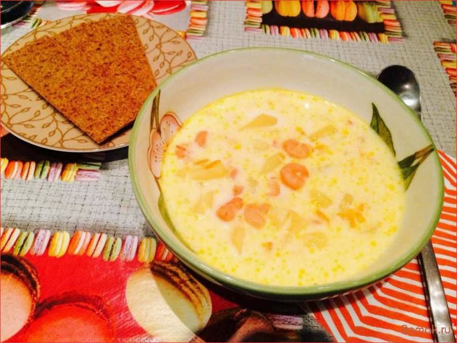 Вкусный и питательный сырный суп с морковкой — рецепт с фото и подробными инструкциями