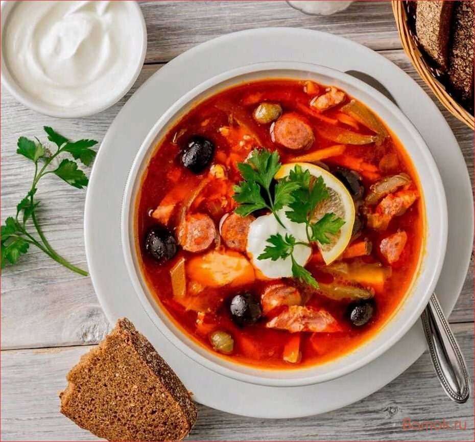 (солянка, классическая, рецепт, приготовления, история) Солянка классическая — рецепт приготовления, история происхождения и вариации блюда