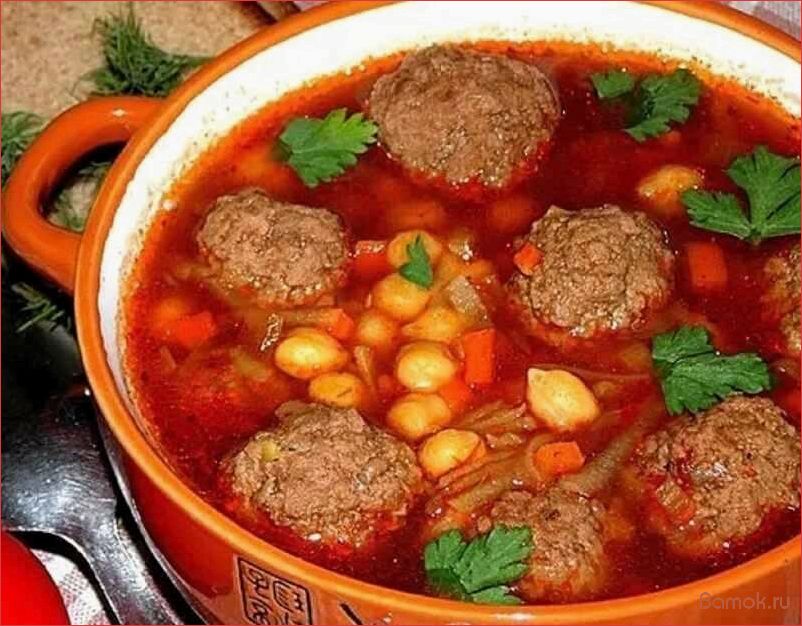 (рецепт, вкуснейшего, томатного, супа, нежными) Рецепт вкуснейшего томатного супа с нежными фрикадельками для уютного ужина