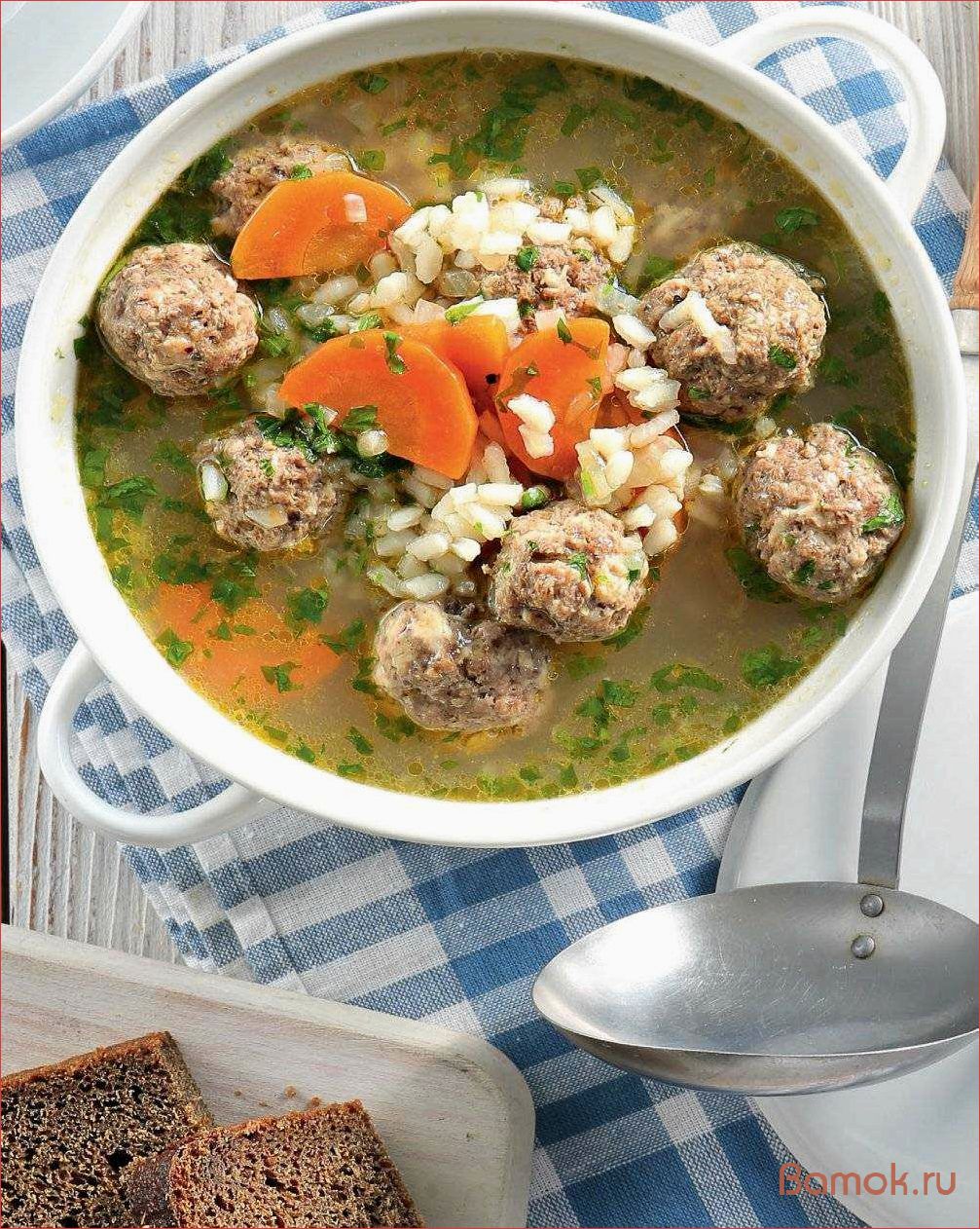 Фрикадельковый суп — рецепт с фото и пошаговой инструкцией, как приготовить ароматное и сытное блюдо