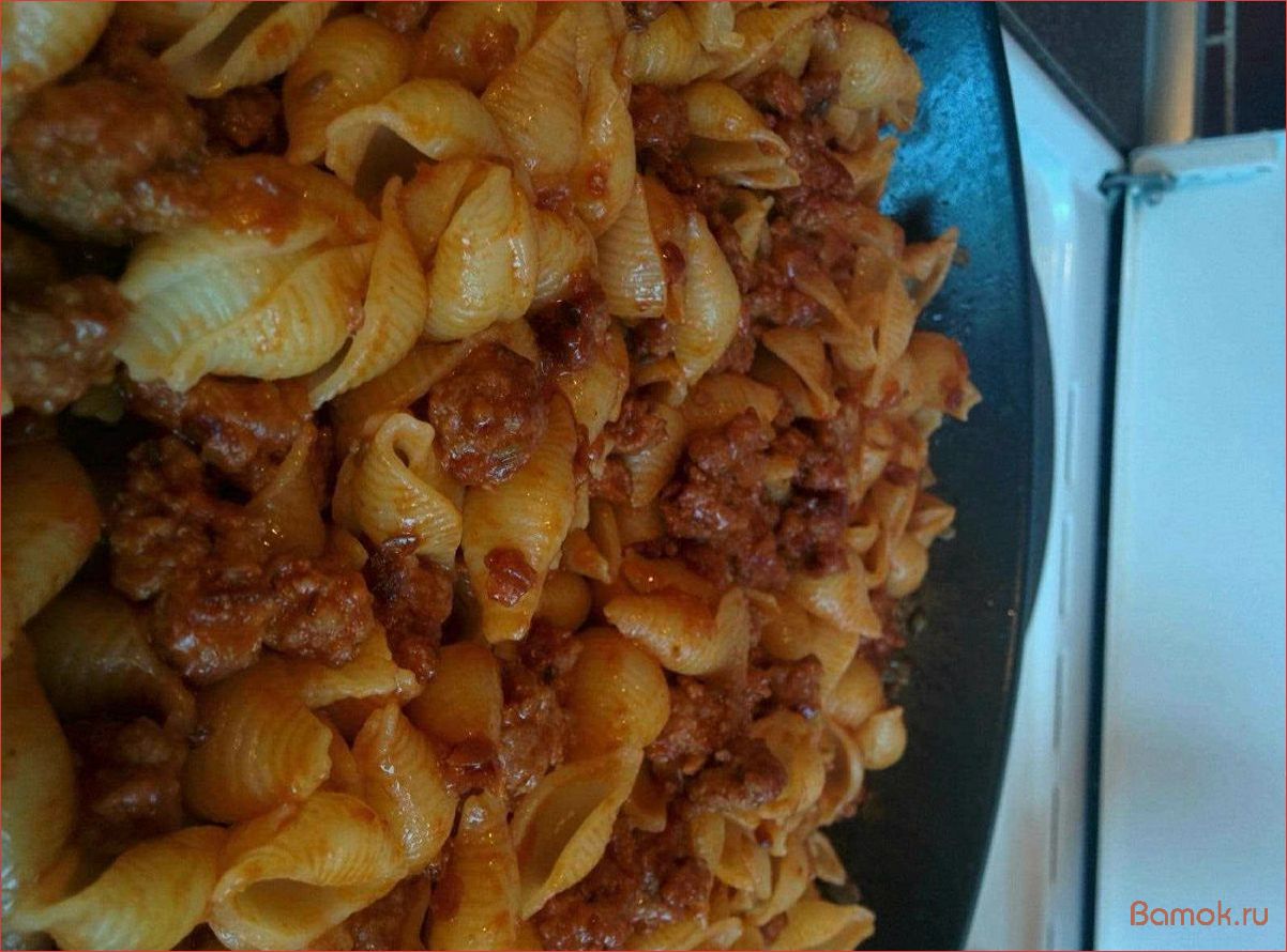 (рецепт, приготовления, аппетитных, макарон, по-флотски) Рецепт приготовления аппетитных макарон по-флотски с томатной пастой — просто, быстро и вкусно!