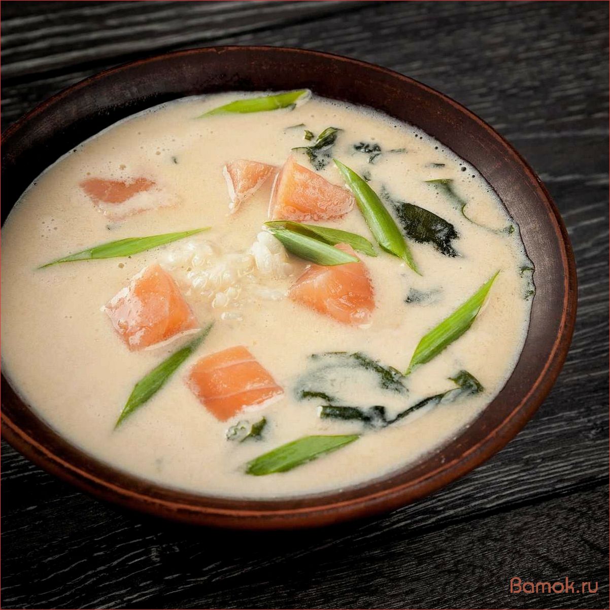 (сливочный, лососем, креветками, рецепт, фото) Сливочный суп с лососем и креветками — рецепт с фото и пошаговым приготовлением