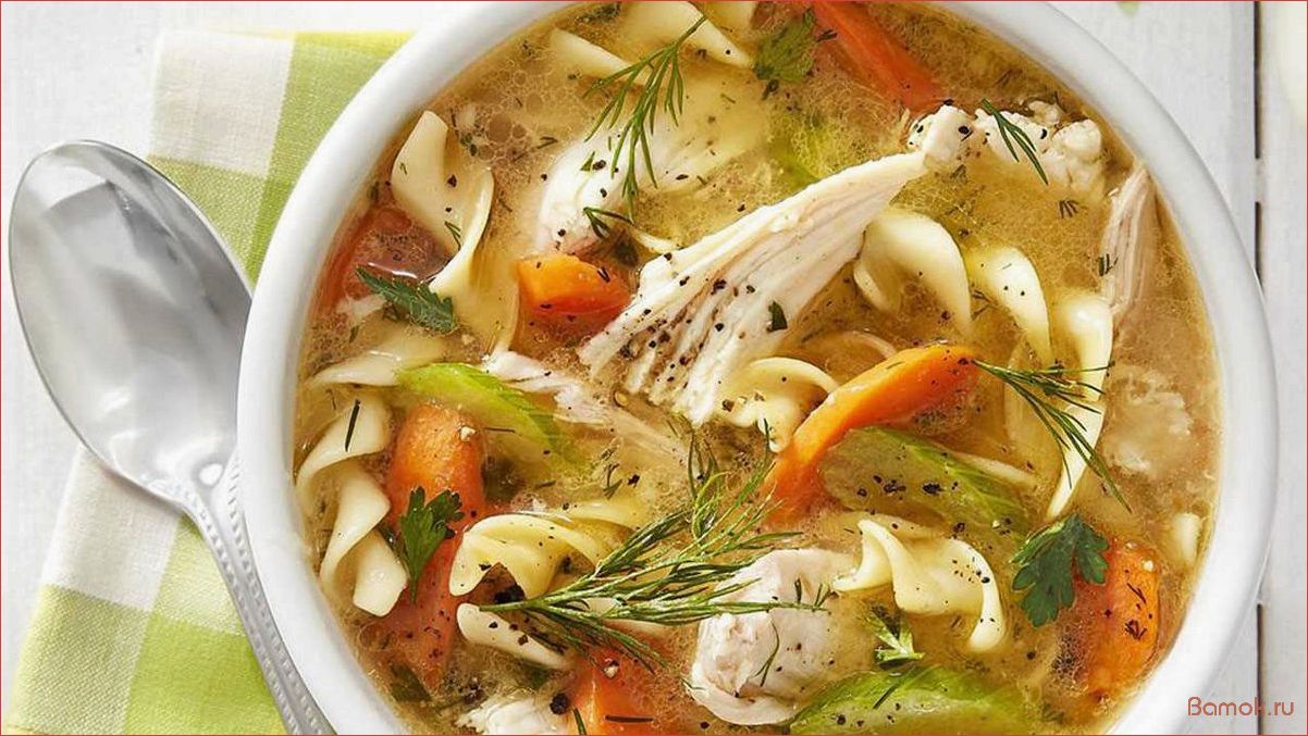 (лапшой, куриными, крылышками, простой, вкусный) Суп с лапшой и куриными крылышками — простой и вкусный рецепт для всей семьи