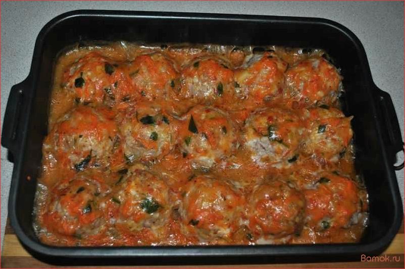 Как приготовить аппетитные тефтели с сочной подливой в духовке — легкий рецепт и секреты удачного блюда