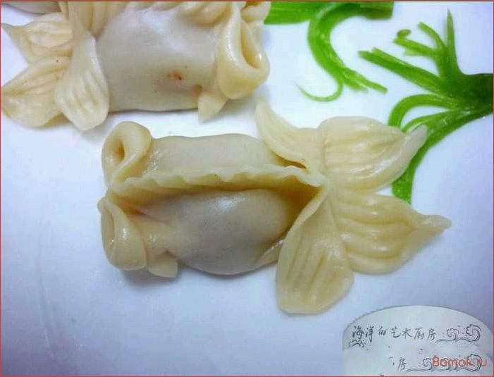 Изящные и вкусные — манты в виде рыбок — новый тренд в кулинарии