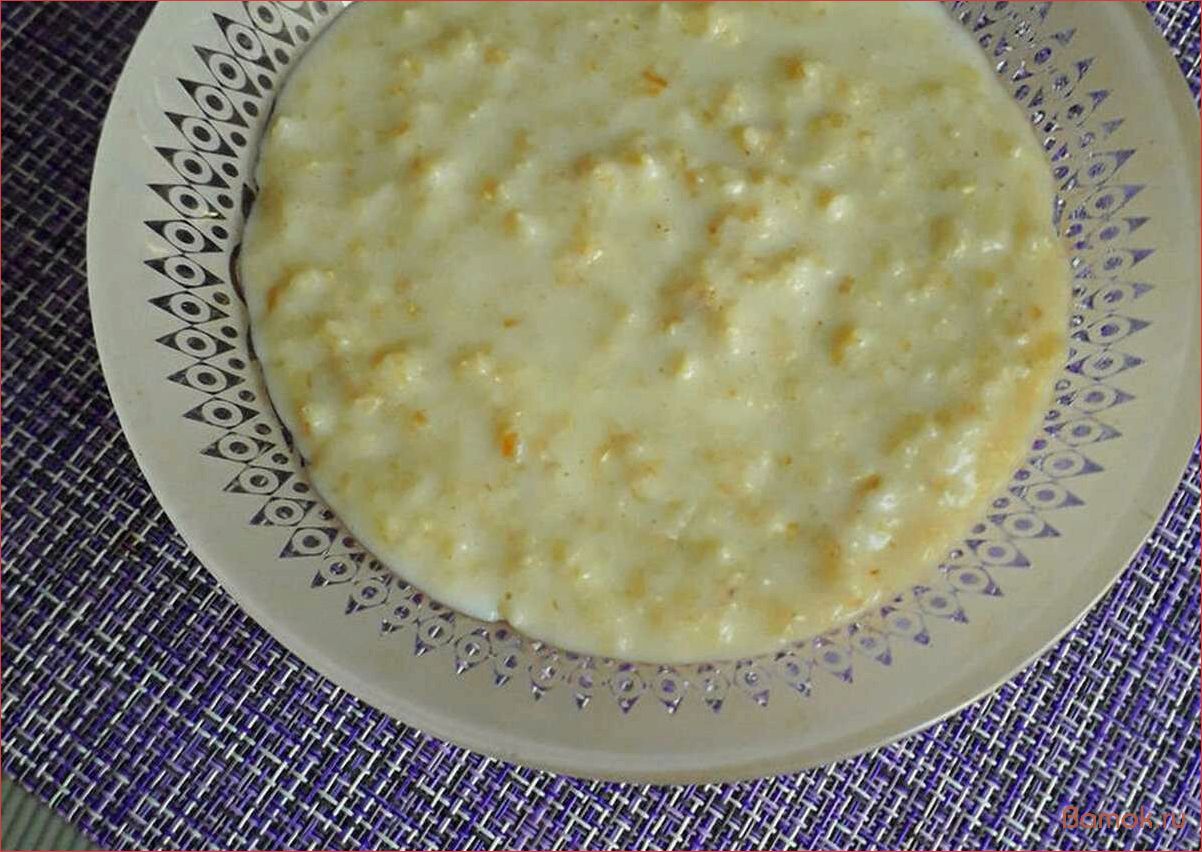Овсяная каша на молоке — рецепты приготовления, польза и варианты подачи