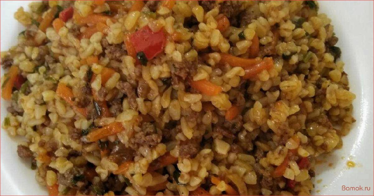 Плов с фаршем — рецепт настоящей узбекской кухни, который покорит вас своим ароматом и вкусом!