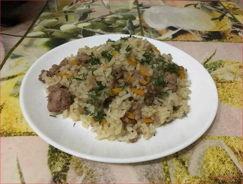 Плов с фаршем — рецепт настоящей узбекской кухни, который покорит вас своим ароматом и вкусом!