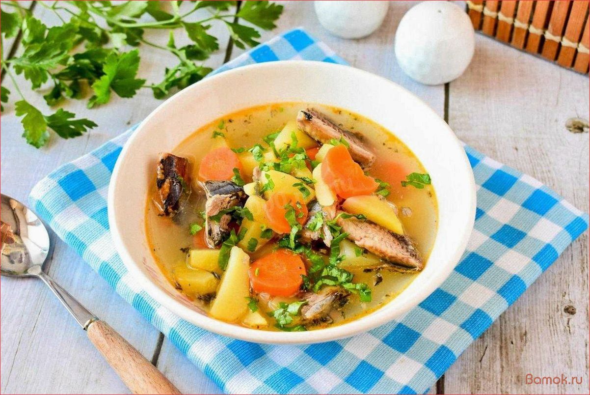 Суп с сайрой — рецепт приготовления и полезные свойства