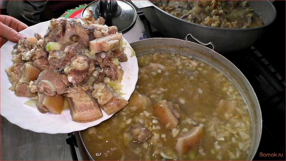 Суп шурпе чувашский — традиционное блюдо с богатой историей и неповторимым вкусом