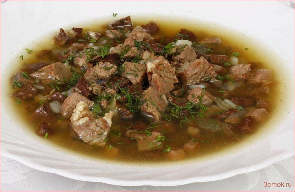 Суп шурпе чувашский — традиционное блюдо с богатой историей и неповторимым вкусом