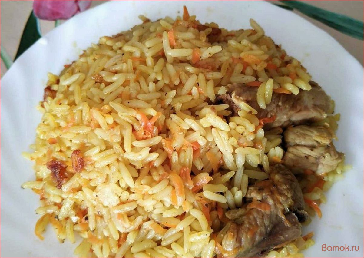 (узбекский, плов, свинины, настоящий, рецепт) Узбекский плов из свинины — настоящий рецепт с секретами приготовления