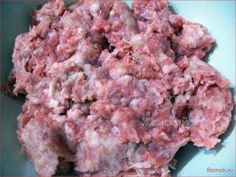 Как приготовить идеальный классический фарш для котлет — секреты и правила