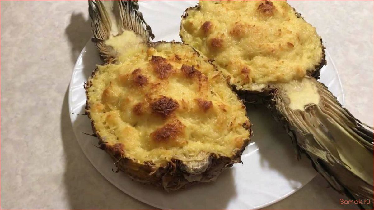 (вкусные, оригинальные, рецепты, фаршированных, ананасов) Вкусные и оригинальные рецепты фаршированных ананасов — от простых до гастрономических шедевров