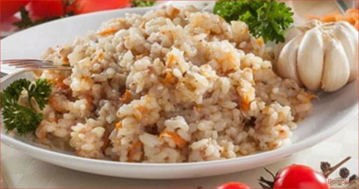 Рис с тушенкой — простой и питательный рецепт