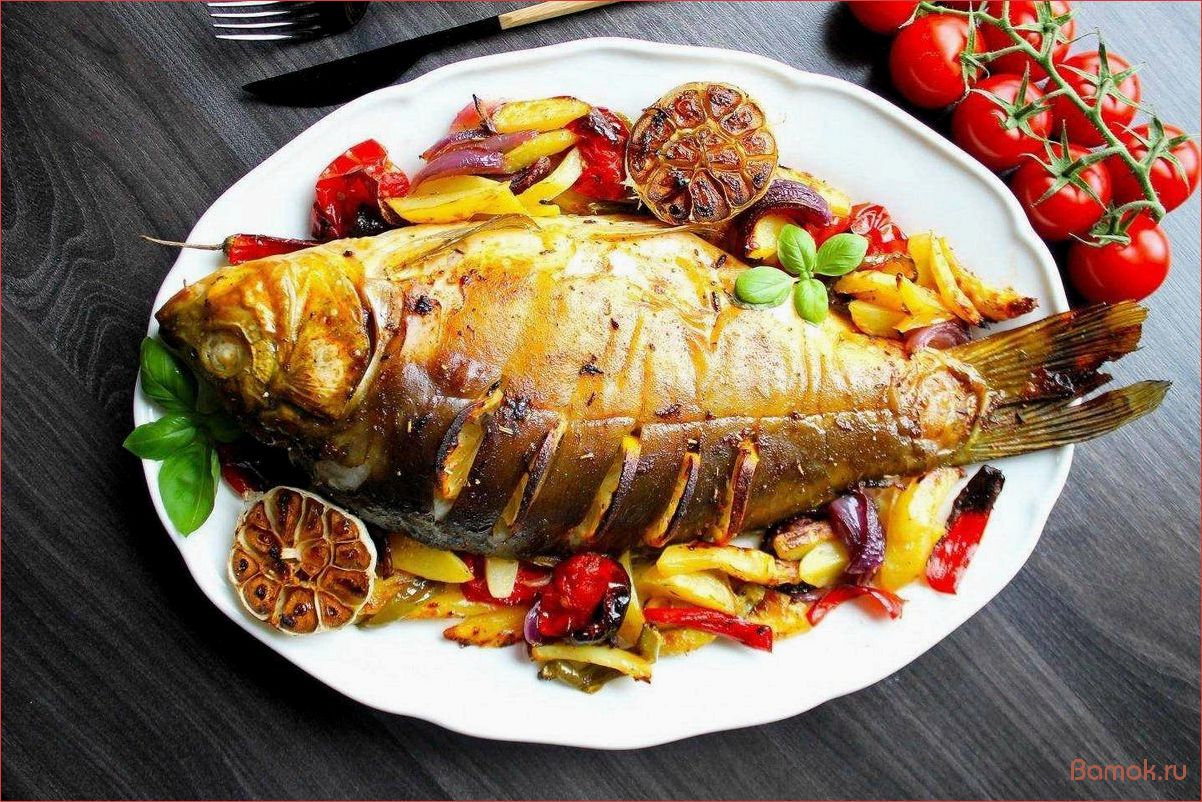 (рождественский, фаршированный, карп, рецепт, традиционного) Рождественский фаршированный карп — рецепт традиционного праздничного блюда с нежным мясом и ароматными специями