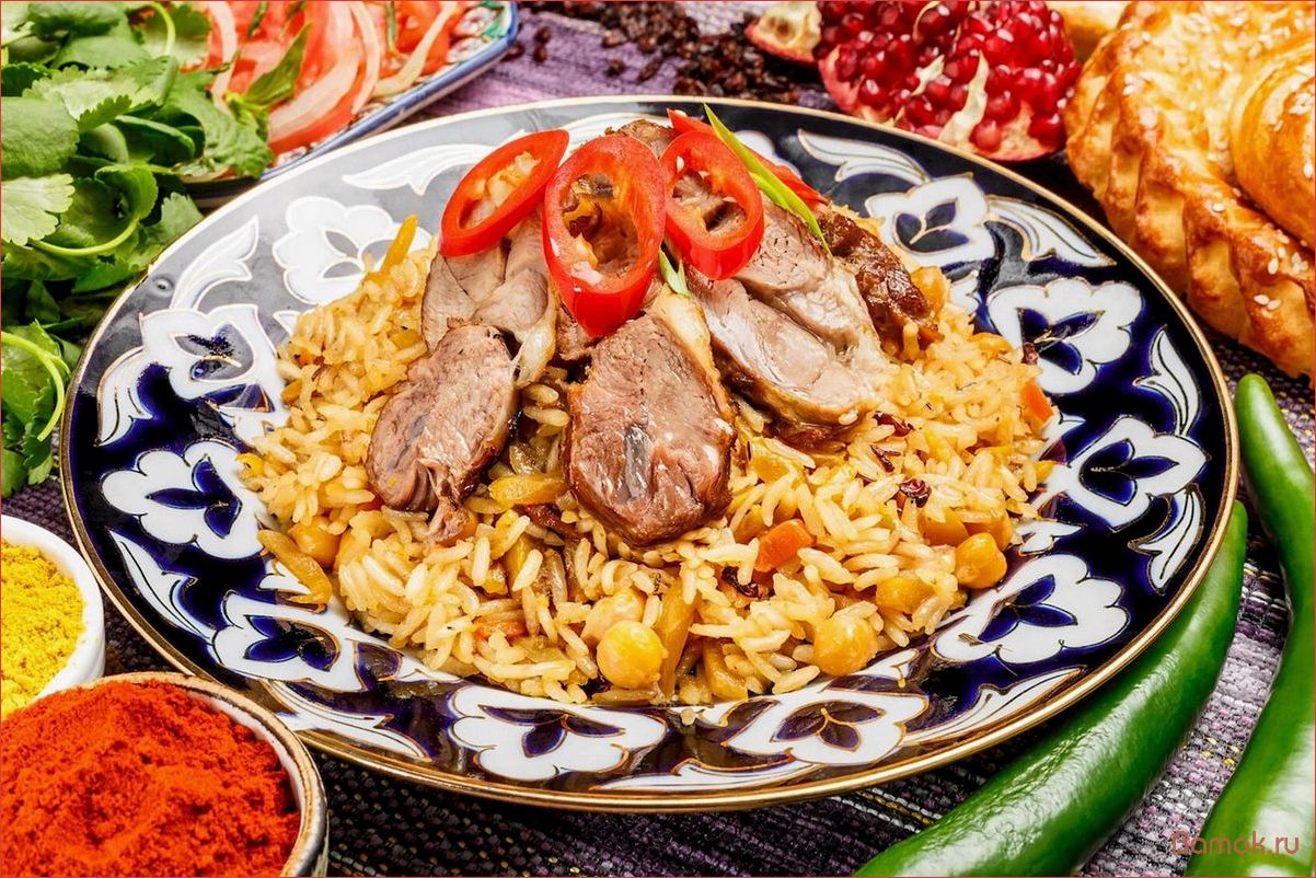 (узбекский, плов, традиционное, блюдо, богатой) Узбекский Плов — традиционное блюдо с богатой историей и неповторимым вкусом
