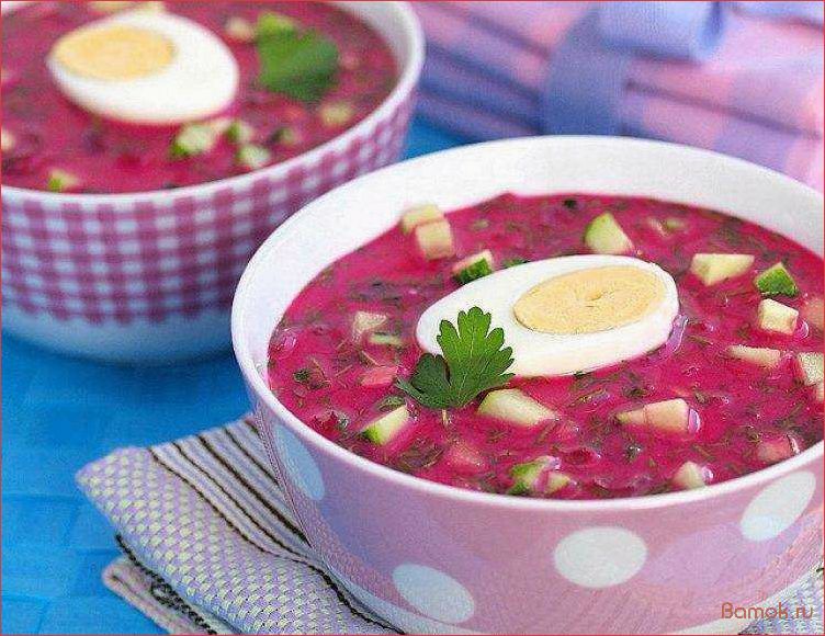 Рецепт приготовления вкусного холодника по-белорусски со свеклой