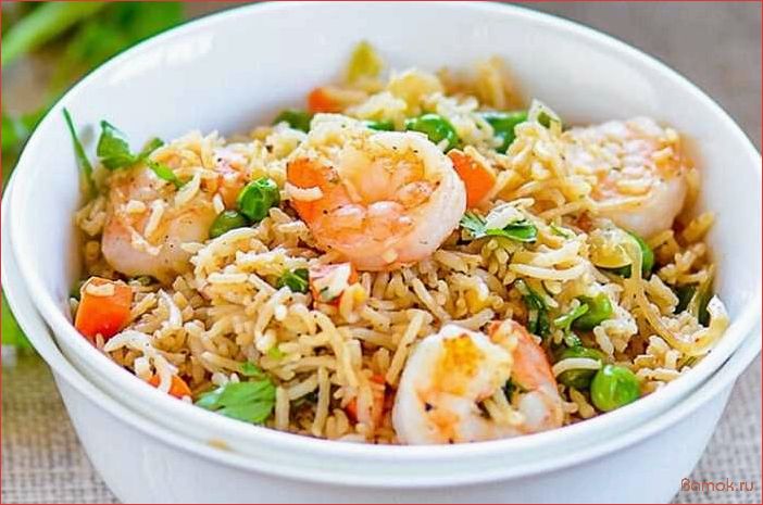 (морепродуктами, по-японски, вкусный, рецепт, ингредиентами) Рис с морепродуктами по-японски — вкусный рецепт с ингредиентами и пошаговой инструкцией