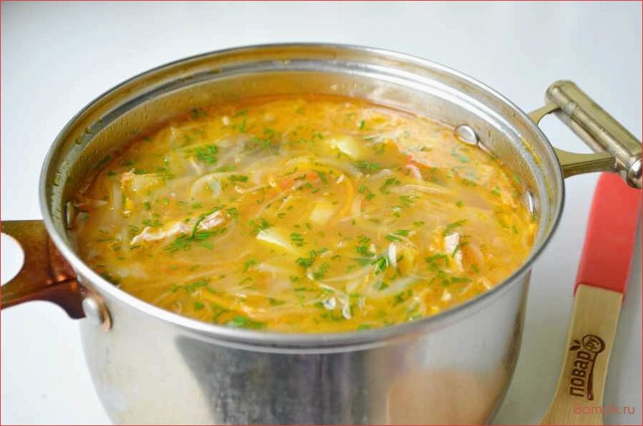 (вкуснейший, рецепт, свежей, капустой, фасолью) Вкуснейший рецепт щей с свежей капустой и фасолью — удиви своих близких с новым изысканным блюдом!