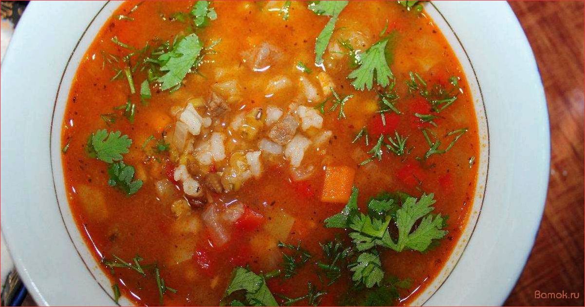 Шурпа-маш — новый взгляд на традиционное блюдо