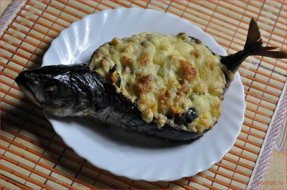 (скумбрия, фаршированная, овощами, рецепты, приготовления) Скумбрия фаршированная овощами — рецепты приготовления и полезные свойства
