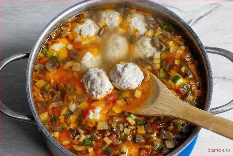 Рецепт супа с булгуром и фрикадельками — идеальное сочетание вкуса и пользы для вашего организма