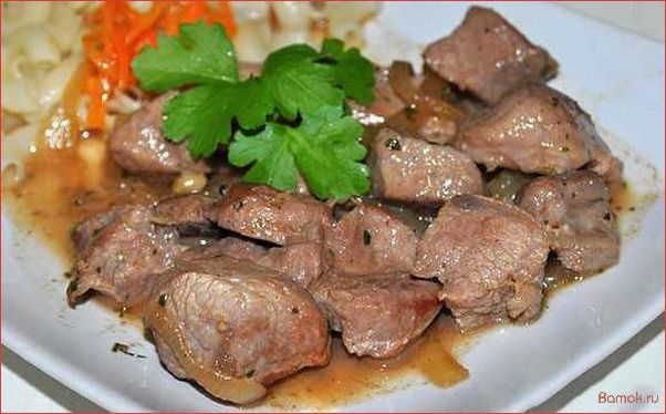Тушеная свиная корейка — лучший рецепт приготовления в домашних условиях