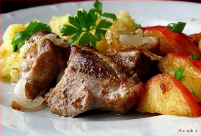 Тушеная свиная корейка — лучший рецепт приготовления в домашних условиях