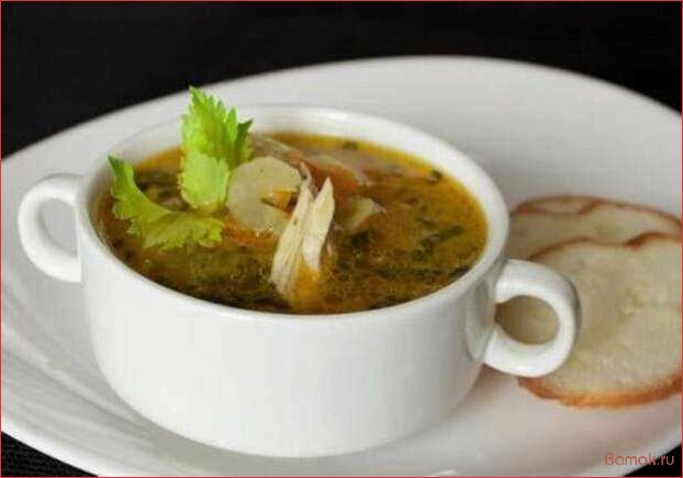 Суп с сельдереем и курицей — вкусное и полезное блюдо для всей семьи