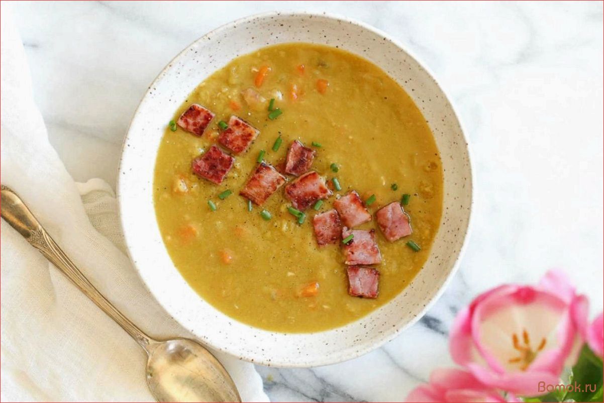 (вкусный, сытный, чечевичный, ароматными, копченостями) Вкусный и сытный чечевичный суп с ароматными копченостями — рецепт для настоящих гурманов