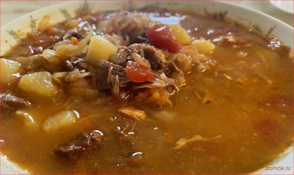 Рецепт приготовления вкуснейших щей из квашеной капусты — наслаждайтесь неповторимым вкусом и полезными свойствами